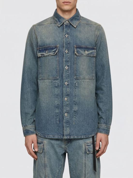 26SS 다크쉐도우 데님 셔츠 DU01F4755DWB 06 Blue