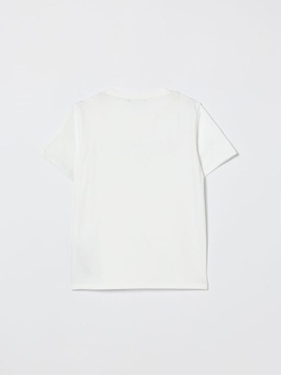 26SS [키즈] 발망 티셔츠 BY8R11Z3672 100NE White - BALMAIN