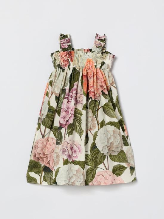 26SS [키즈] 돌체앤가바나 원피스 L54DN9HS5T6 HA5XG White - DOLCE & GABBANA