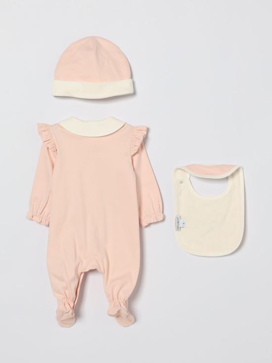 26SS [키즈] 돌체앤가바나 오버롤 L2JO4TG7PNO S9000 Pink - DOLCE & GABBANA