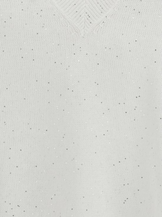 26SS 브루넬로 쿠치넬리 스웨터 MDT746412 C159 White - BRUNELLO CUCINELLI