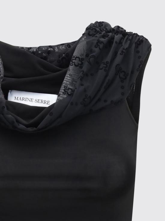 26SS 마린세르 탑 WTO509ACJER0022 BK99 Black - MARINE SERRE