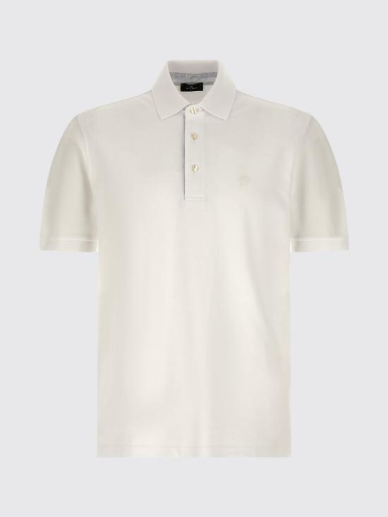 26SS 에트로 폴로 티셔츠 MRMD0005AC274 W0800 White - ETRO