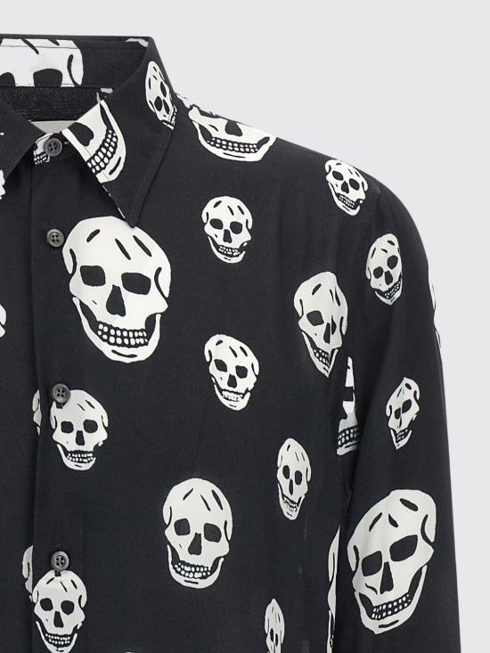 26SS 알렉산더 맥퀸 긴팔 셔츠 847303QRACU 1058 White - ALEXANDER MCQUEEN