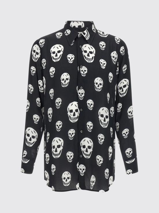 26SS 알렉산더 맥퀸 긴팔 셔츠 847303QRACU 1058 White - ALEXANDER MCQUEEN