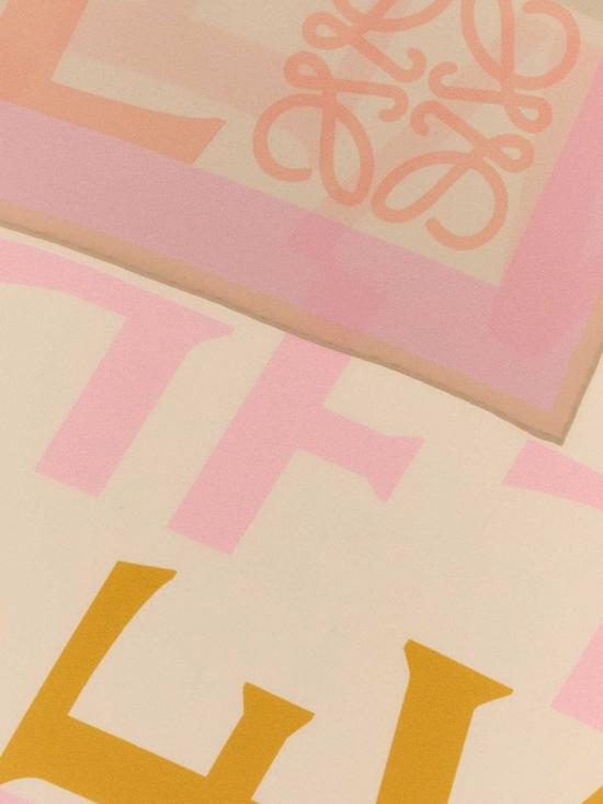 26SS 로에베 머플러/스카프 FSA1SS7X03 PINKYELLOW Pink - LOEWE