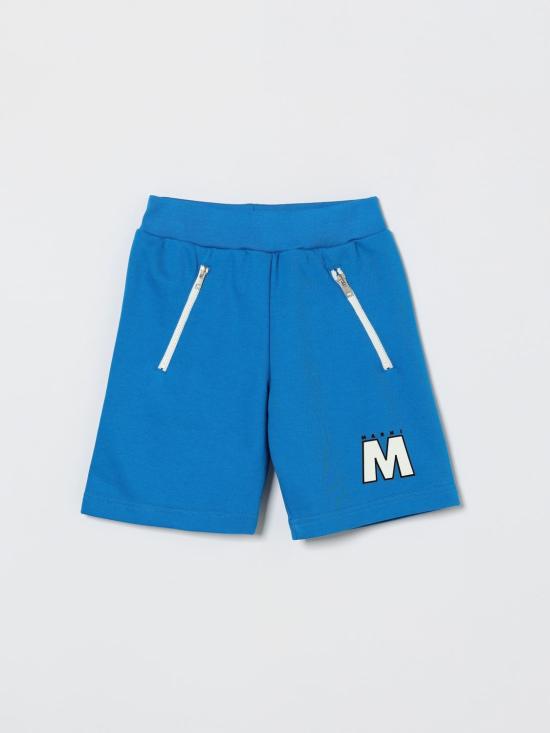 26SS [키즈] 마르니 쇼츠/버뮤다 M01780M00V0 0M859 Gnawed Blue