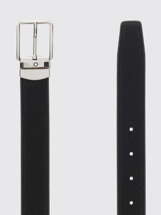 26SS 몽블랑 가죽 벨트 222181 000 Black - MONTBLANC