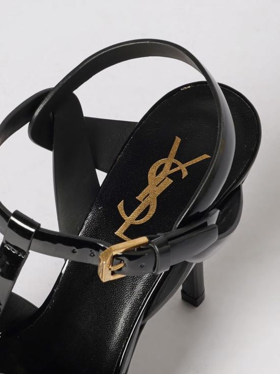 26SS 생로랑 트리뷰트 플랫폼 샌들 315490AAAOW 1000 Black - SAINT LAURENT