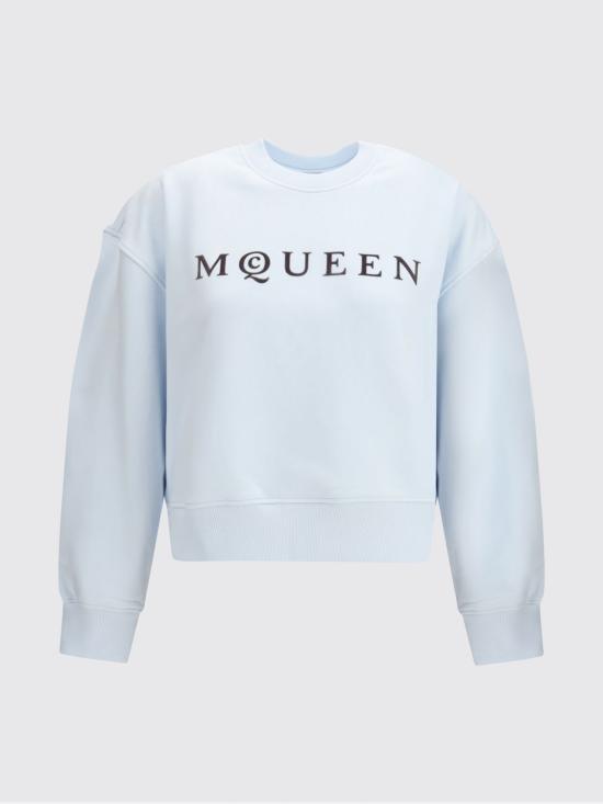 26SS 알렉산더 맥퀸 스웨터 857405QLAE9 4602 Ice - ALEXANDER MCQUEEN