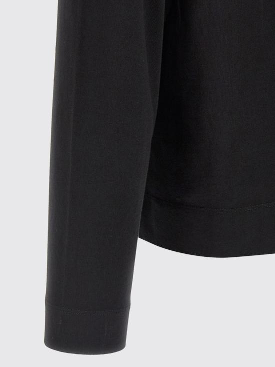 26SS 드리스 반 노튼 긴팔 티셔츠 2610211123603 900 Black - DRIES VAN NOTEN