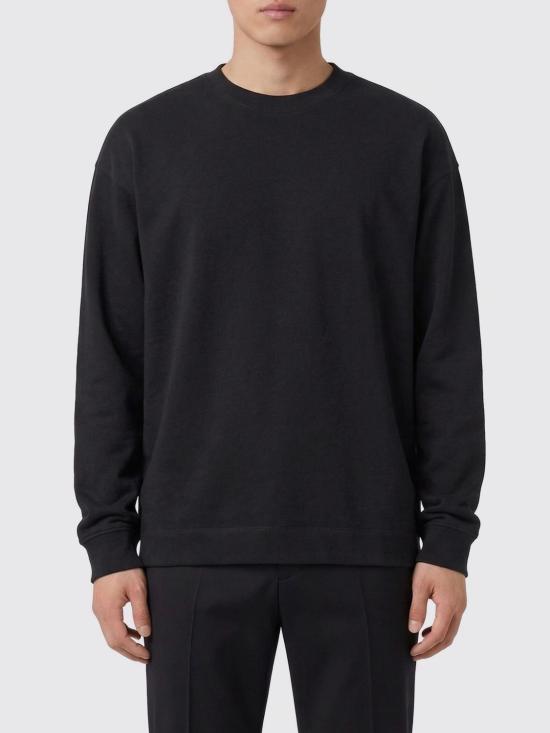 26SS 드리스 반 노튼 긴팔 티셔츠 2610211123603 900 Black