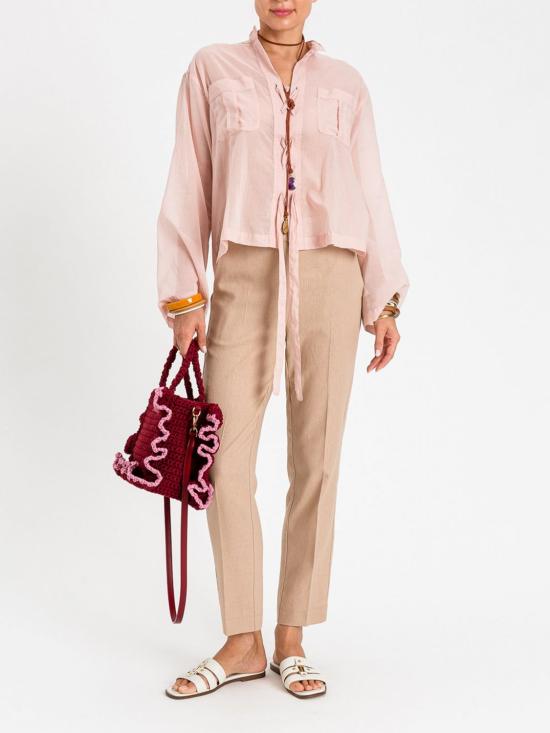 26SS 트윈셋 스트레이트 팬츠 261TF2023 12559 Natural - TWINSET