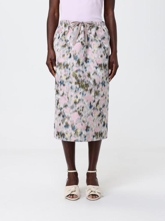 26SS 파비아나 필리피 미디 스커트 GND276F848D949 1 Pink