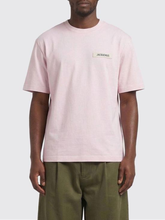 26SS 자크뮈스 반팔 티셔츠 25HTSM00133AJ00226 431 Pink