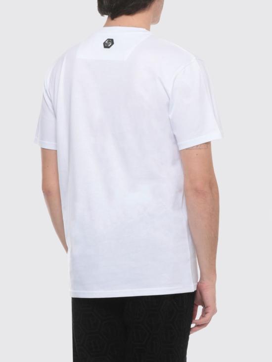 26SS 필립 플레인 반팔 티셔츠 SAFCMTK8881PJY002N 01 White - PHILIPP PLEIN