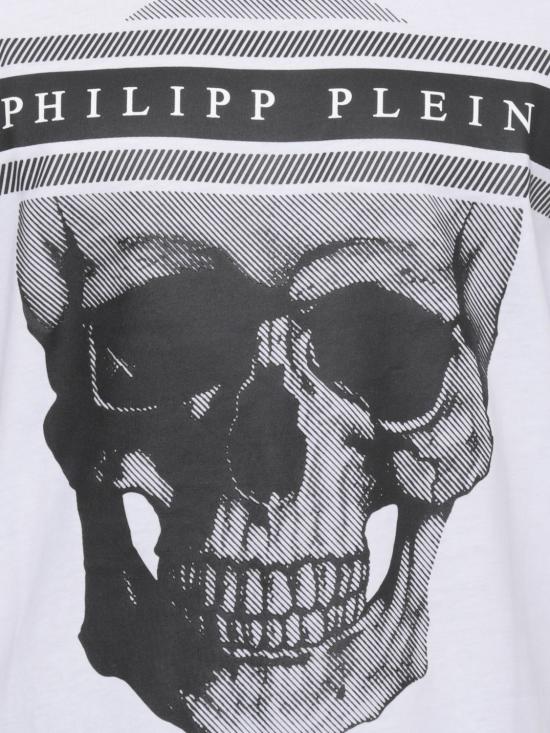 26SS 필립 플레인 반팔 티셔츠 SAFCMTK8881PJY002N 01 White - PHILIPP PLEIN