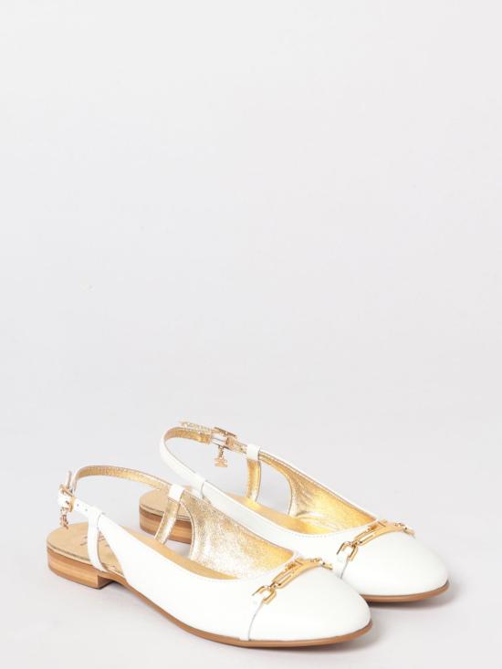 26SS [키즈] 엘리자베타프랜치 레이스업 슈즈 F4A3E04851733 139 Ivory - ELISABETTA FRANCHI