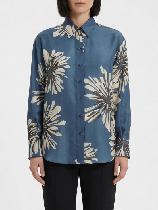 26SS 브루넬로 쿠치넬리 셔츠 MQ967RH206 C011 Blue