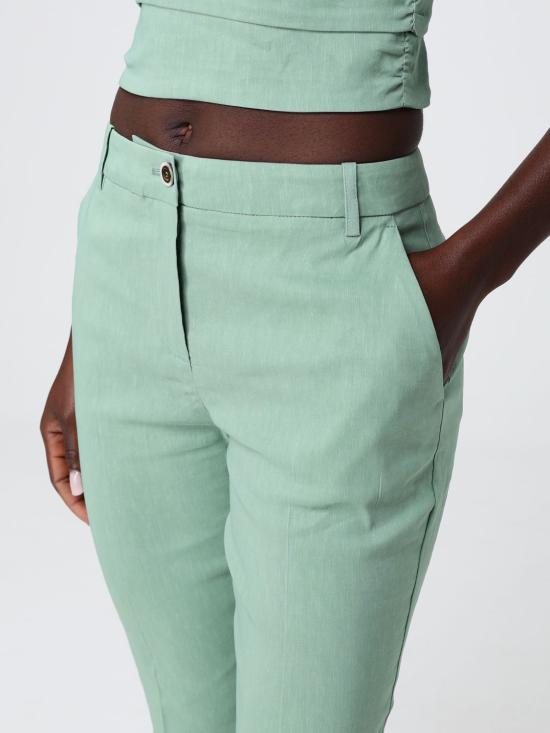 26SS 핑코 스트레이트 팬츠 100155A34I T80 Green - PINKO