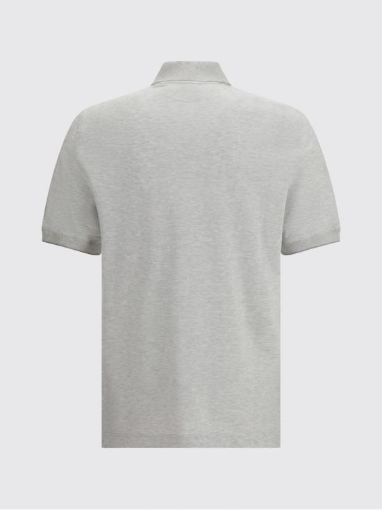 26SS 브루넬로 쿠치넬리 피케 폴로 셔츠 ME8548788 CW584 Grey 2 - BRUNELLO CUCINELLI