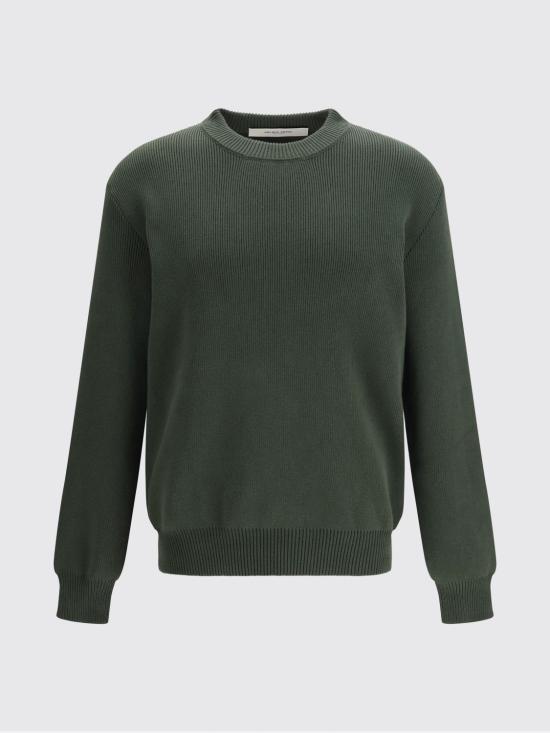 26SS 골든구스 Golden 레터링 밀리터리 크루넥 스웨터 GMP00841P001972 35674 Military - GOLDEN GOOSE