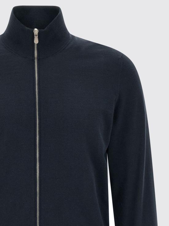 26SS 브루넬로 쿠치넬리 가디건 M2900106 CW425 Blue - BRUNELLO CUCINELLI