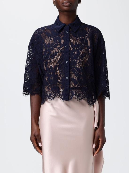 26SS 마이클 코어스 블라우스 MS64101KQ9 409 Blue