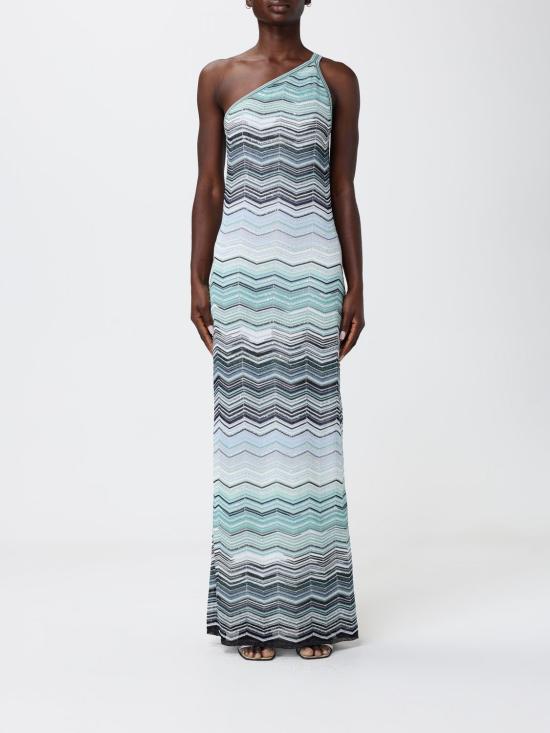 26SS 미소니 롱 원피스 DS26SG1GBK01H9 SMSN4 Turquoise