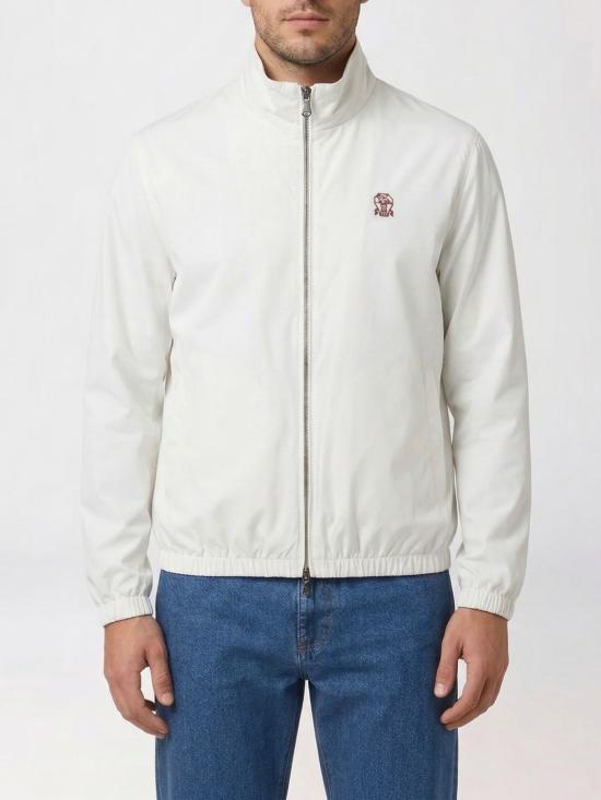 26SS 브루넬로 쿠치넬리 나일론 리버서블 블루종 MM49A7434G CJE64 White