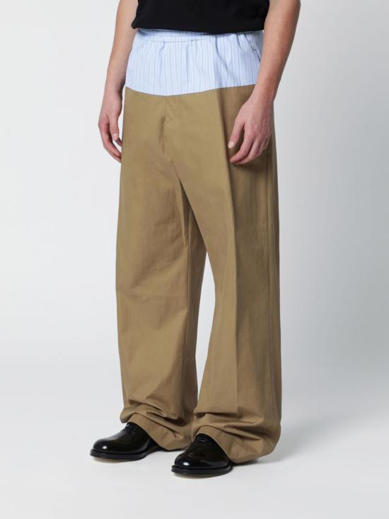 26SS 드리스 반 노튼 스트레이트 팬츠 209203103 102 Brown - DRIES VAN NOTEN