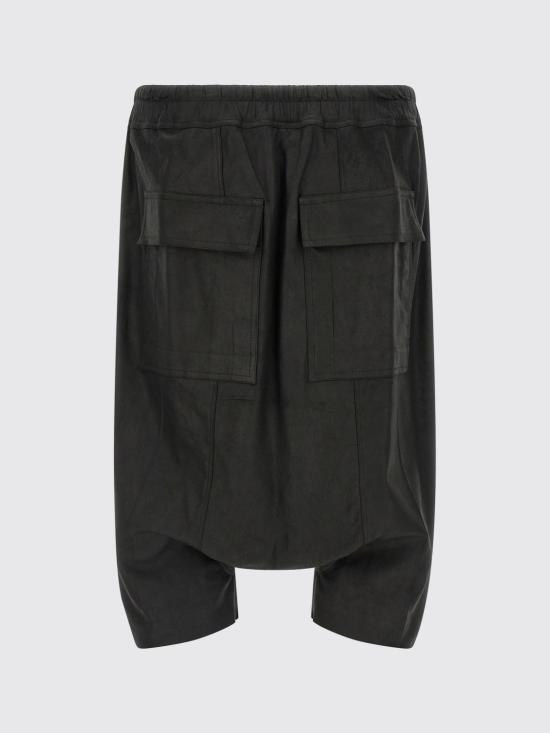 26SS 릭 오웬스 숏팬츠 RU01F2384LBF 09 Black - RICK OWENS