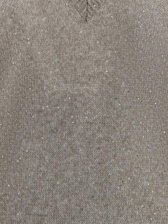 26SS 브루넬로 쿠치넬리 스웨터 MDT746412 C9089 Mud - BRUNELLO CUCINELLI