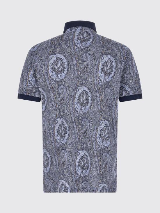 26SS 에트로 폴로 티셔츠 MRMD0004AKF79 X0880 Blue - ETRO