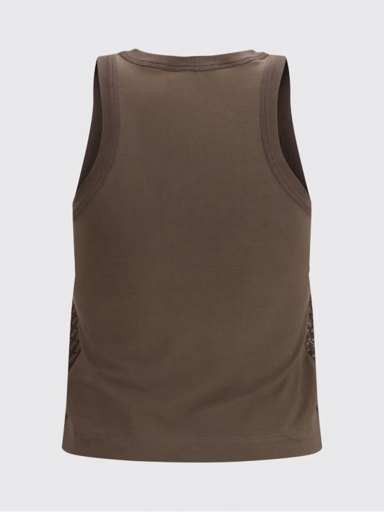 26SS 브루넬로 쿠치넬리 탑 M0T18HK500 C8589 Brown - BRUNELLO CUCINELLI