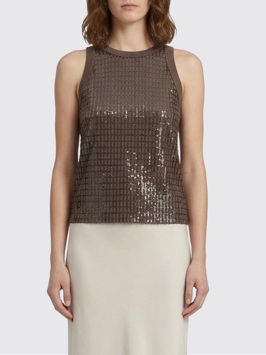 26SS 브루넬로 쿠치넬리 탑 M0T18HK500 C8589 Brown