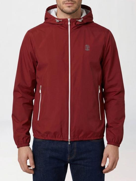 26SS 브루넬로 쿠치넬리 멤브레인 나일론 블루종 MM49A7440G C1830 Cherry