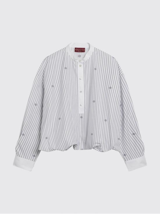 26SS 구찌 셔츠 855774ZAUBX 9098 White - GUCCI