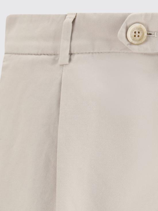 26SS 브루넬로 쿠치넬리 수트 팬츠 M252DE1450 C6008 Rope - BRUNELLO CUCINELLI