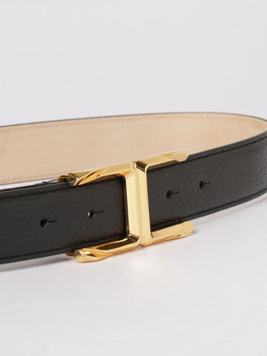 26SS 엘리자베타프랜치 레귤러 벨트 CT88S62E2 110 Black - ELISABETTA FRANCHI