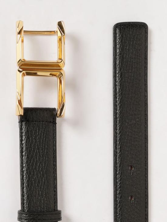 26SS 엘리자베타프랜치 레귤러 벨트 CT88S62E2 110 Black - ELISABETTA FRANCHI