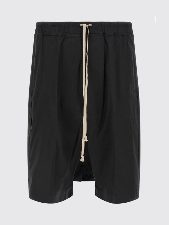 26SS 릭 오웬스 숏팬츠 RU01F2384TE 09 Black - RICK OWENS