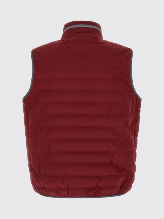 26SS 브루넬로 쿠치넬리 민소매 다운 재킷 MM49A7460G C1830 Red - BRUNELLO CUCINELLI