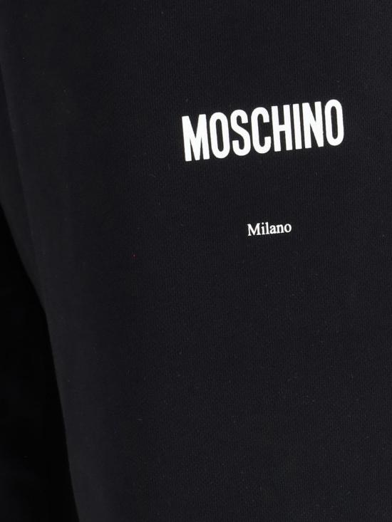 26SS 모스키노 트레이닝/조거 팬츠 261ZZA03490228 1555 Black - MOSCHINO