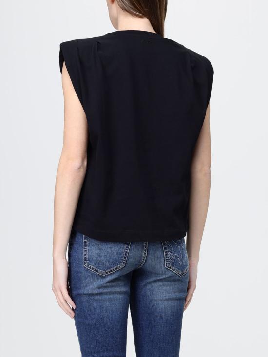 26SS 핑코 민소매 티셔츠 106720A3AR Z99 Black - PINKO