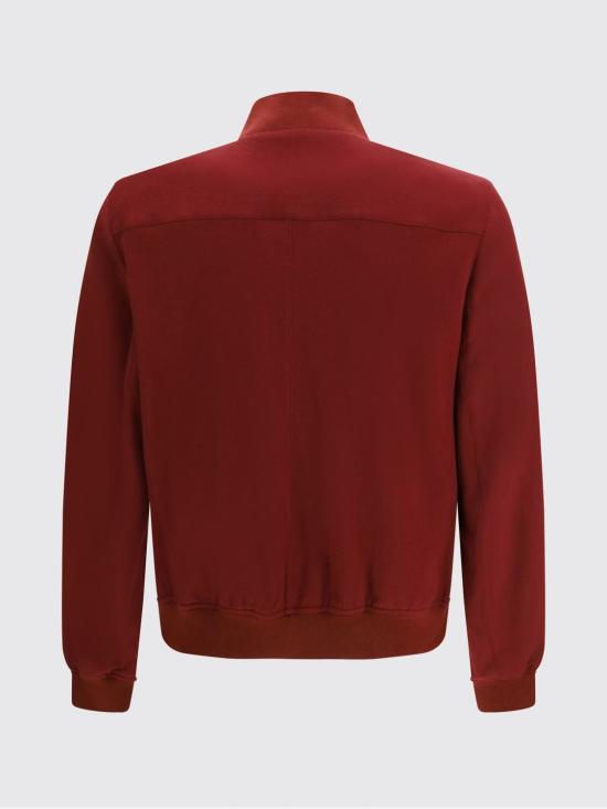 26SS 브루넬로 쿠치넬리 캐시미어 봄버 재킷 MV4216550 CRH60 Red - BRUNELLO CUCINELLI