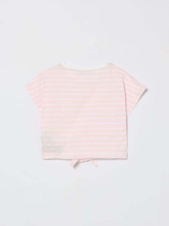 26SS [키즈] 발망 티셔츠 BY8B61Z3657 51EBC Pink - BALMAIN