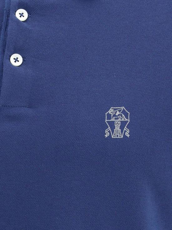 26SS 브루넬로 쿠치넬리 피케 폴로 셔츠 ME8548788 CPW89 Grey - BRUNELLO CUCINELLI