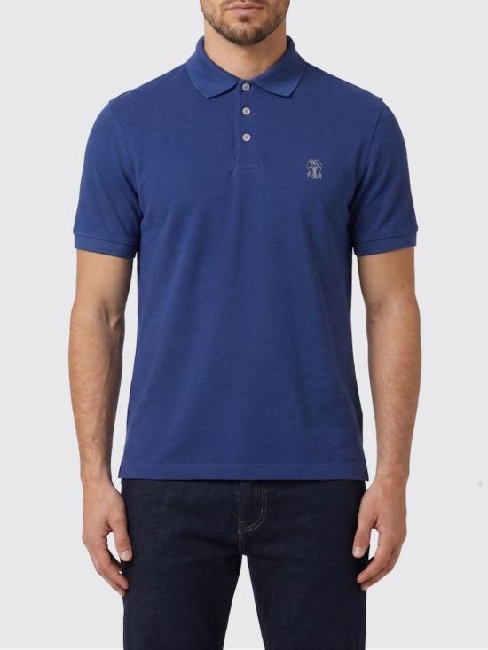 26SS 브루넬로 쿠치넬리 피케 폴로 셔츠 ME8548788 CPW89 Grey