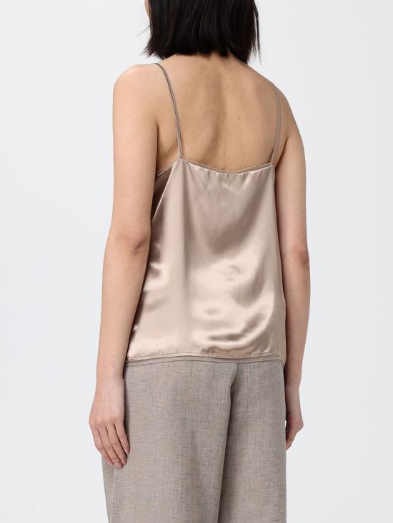 26SS 파비아나 필리피 민소매 티셔츠 TPD266F281L909 0157 Beige - FABIANA FILIPPI